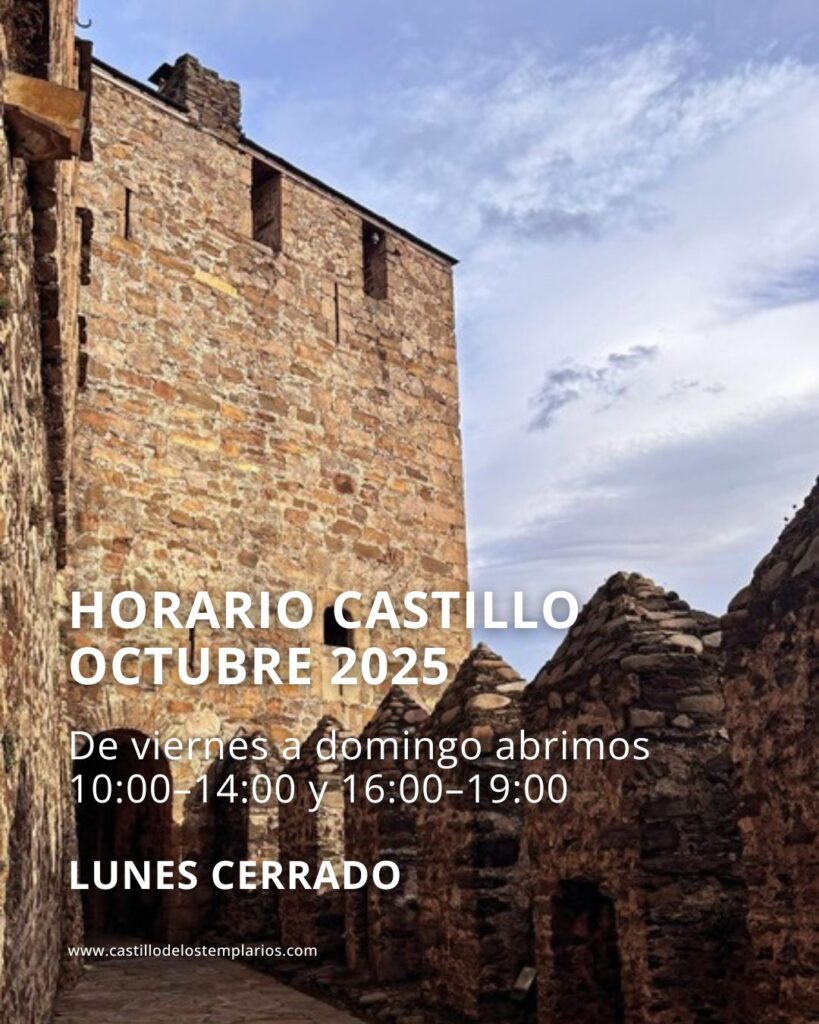 horarios octubre castillo de ponferrada