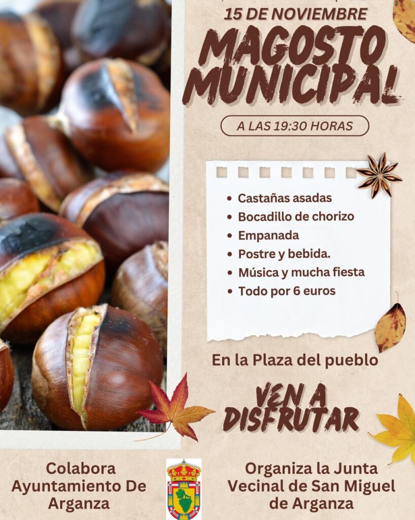 magosto de arganza 2025