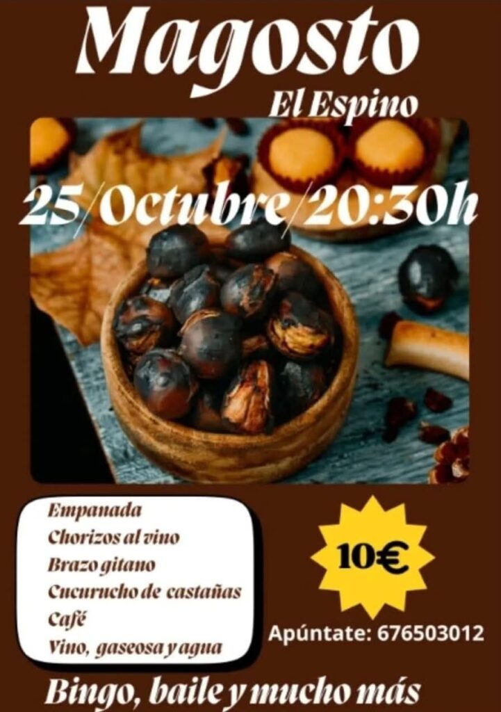 magosto en el espino 2025