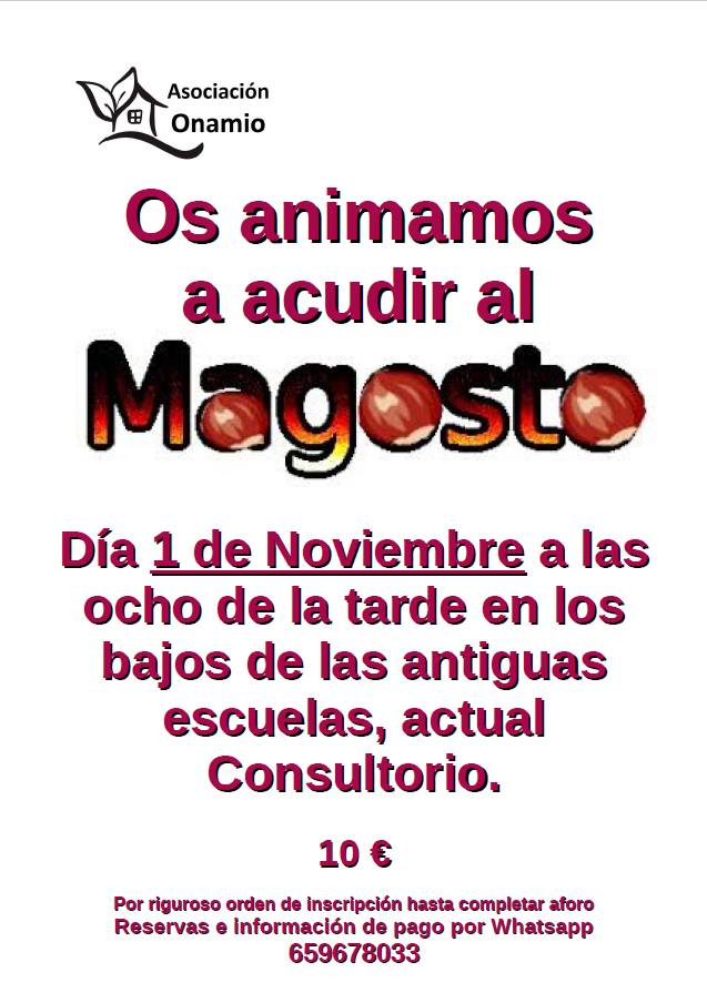 magosto en onamio