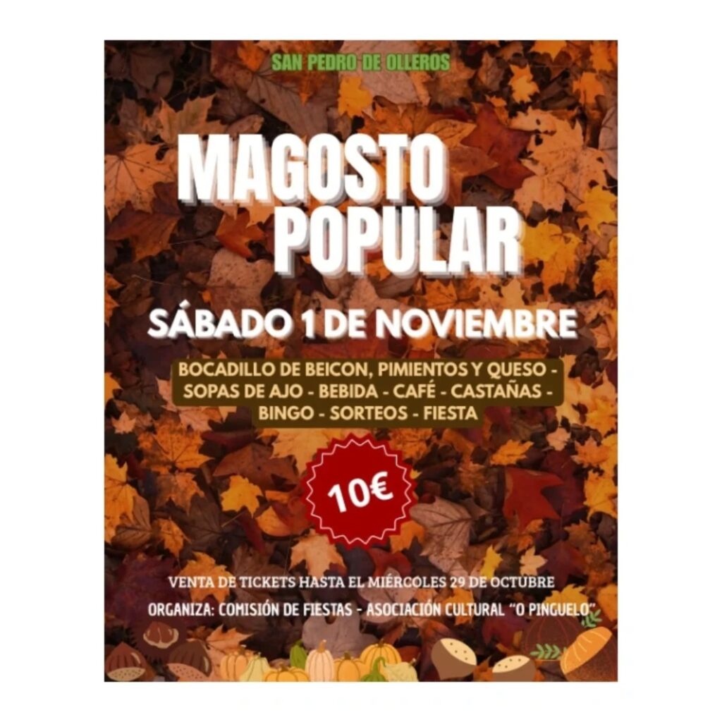 magosto en san predro olleros