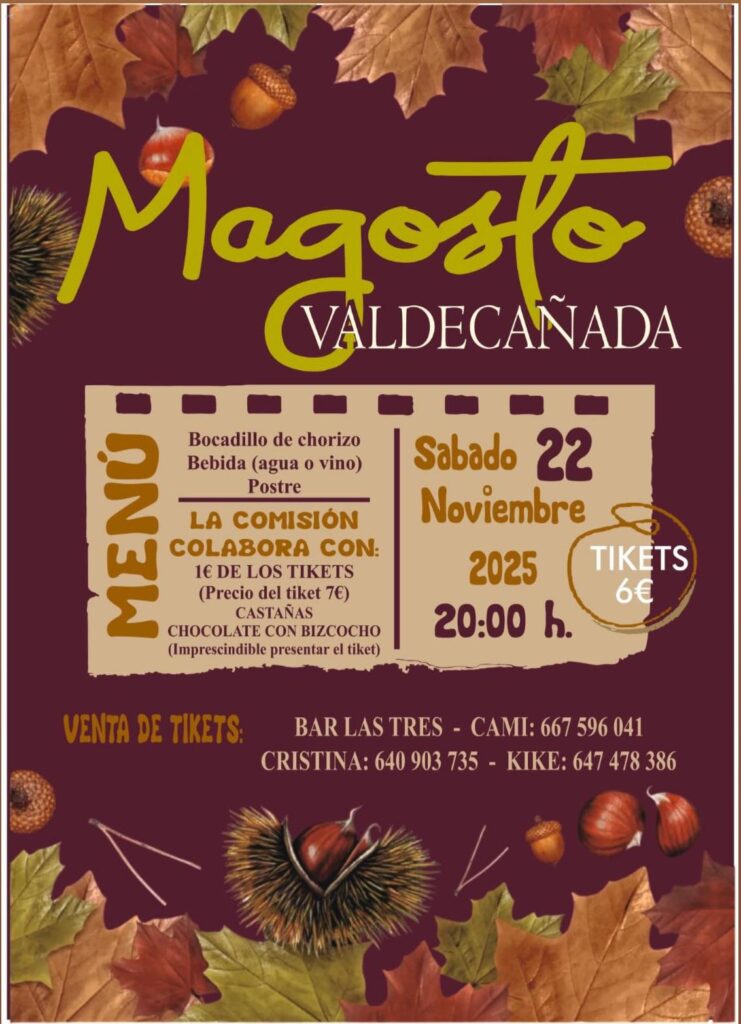magosto en valdecañada