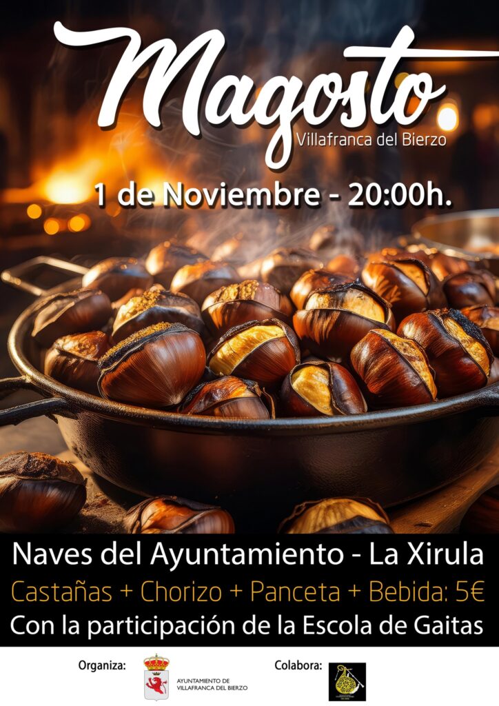 Cartel magosto de Villafranca del bierzo