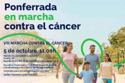 portada marcha cancer ponferrada
