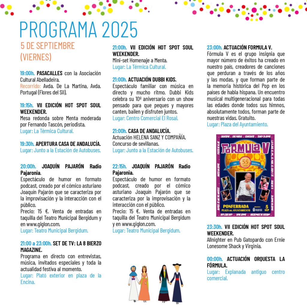 programa 5 septiembre la encina 2025 2