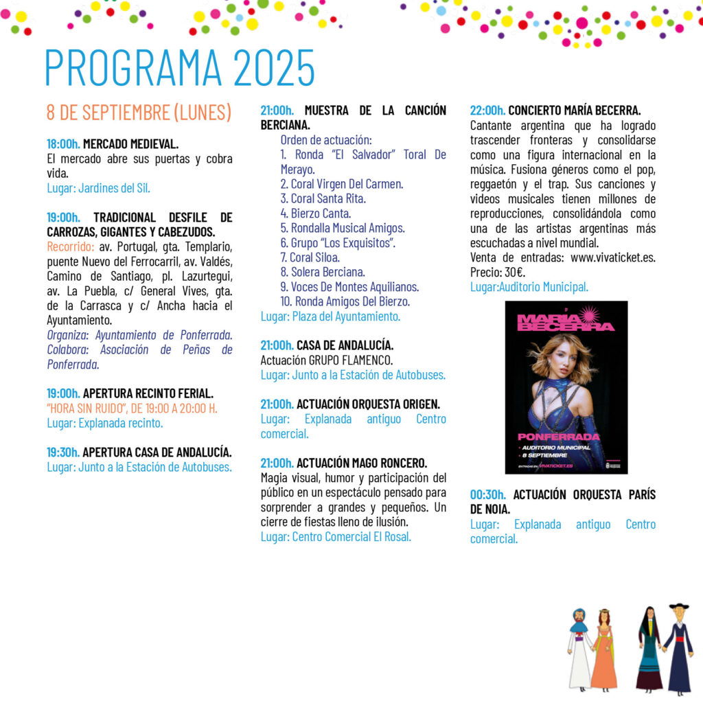 programa 8 septiembre encina 2