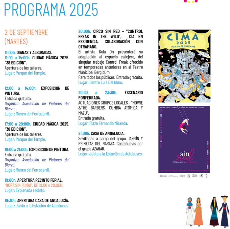 programa de fiestas 2 de septiembre
