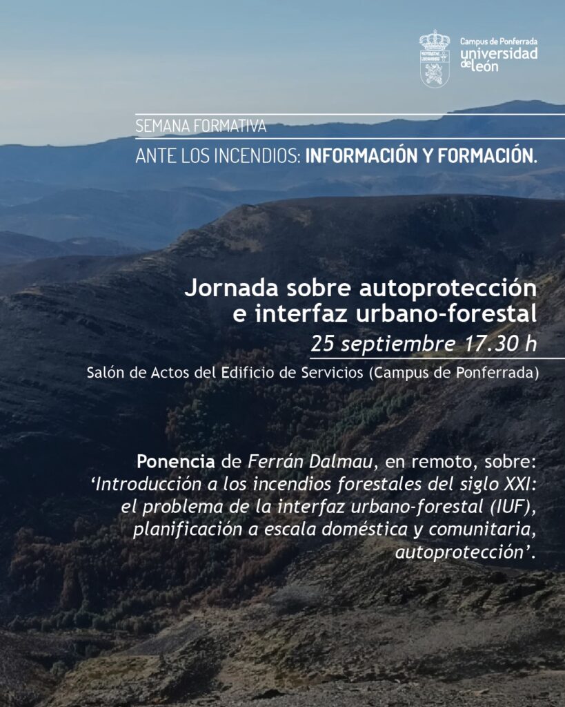 semana Ante los incendios información y formación 3
