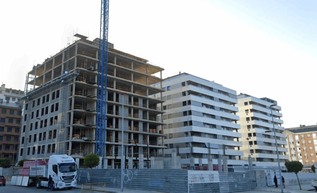 edificios en construccion en Ponferrada