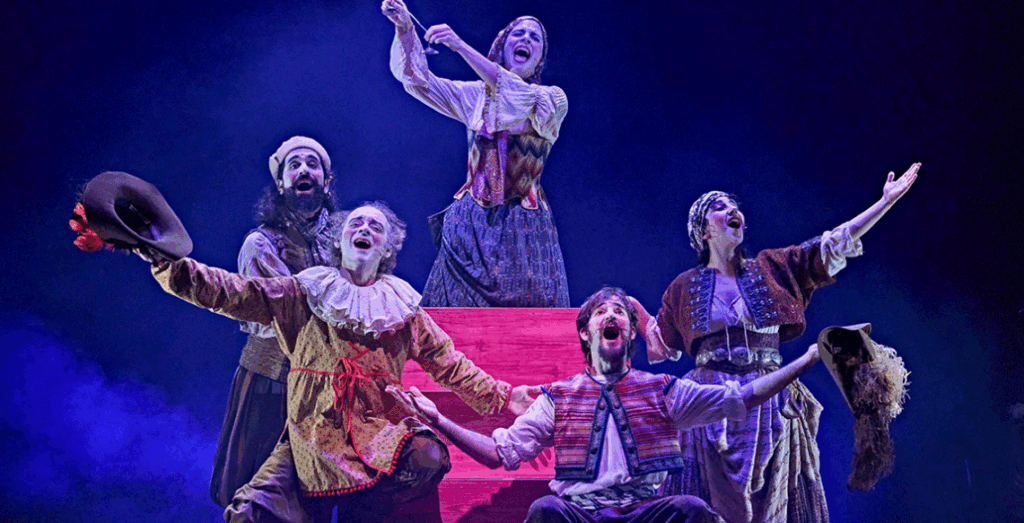 Farra en el Teatro Bergidum Circo y teatro barroco en Ponferrada