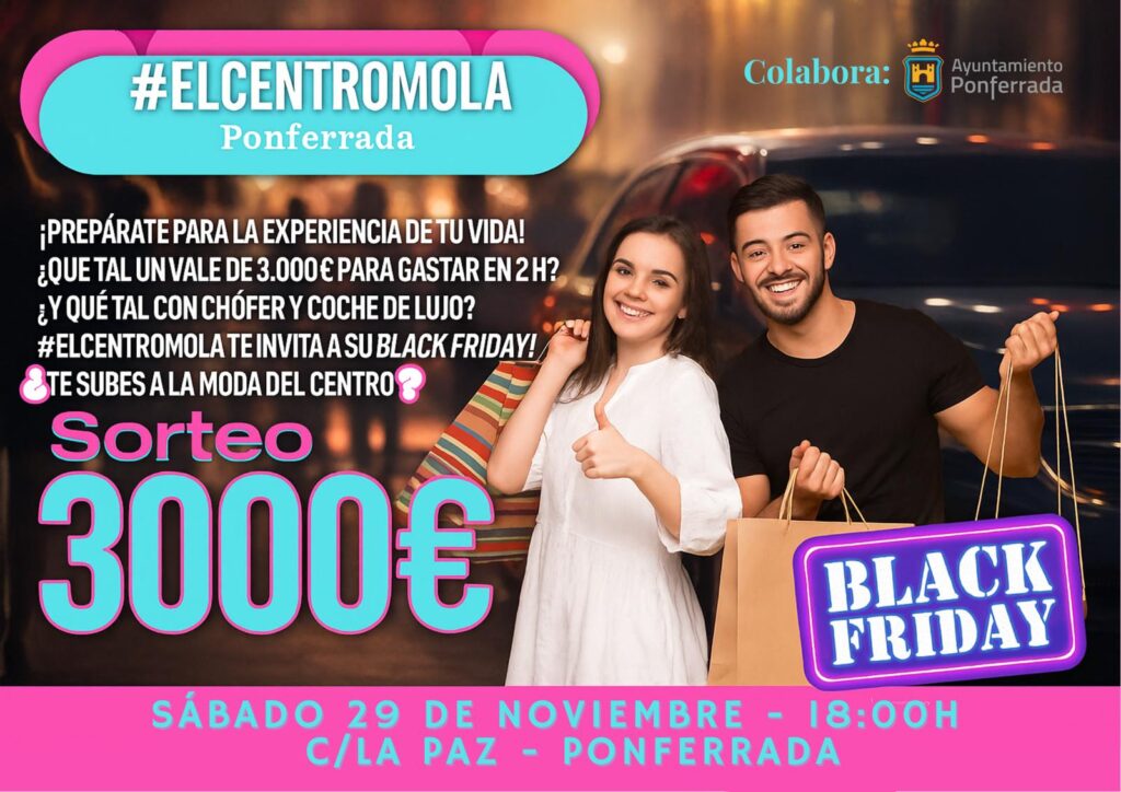 Sorteo Black Friday #elcentromola
