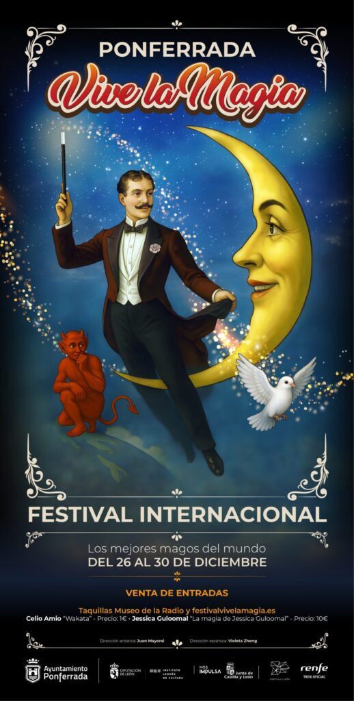 cartel Festival Vive la Magia Ponferrada 2025