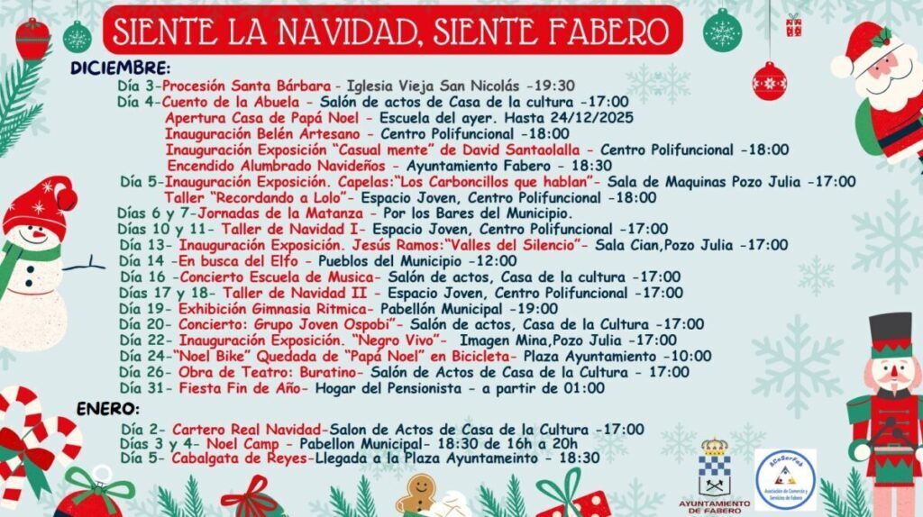 navidad en fabero 2025
