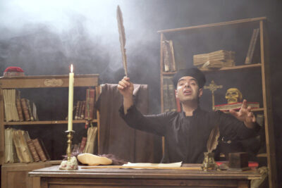 Espectáculo Fray Gerundio de Campazas alias Zotes, de Fabularia Teatro