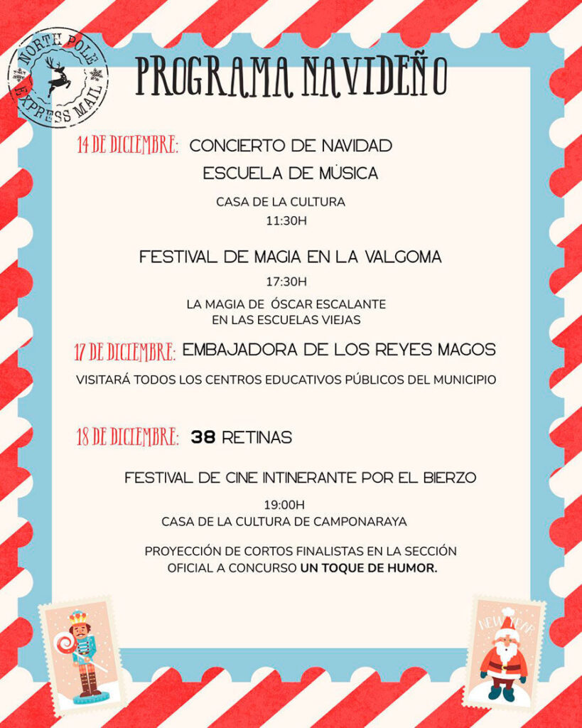 Programa navidad camponaraya 2025 2
