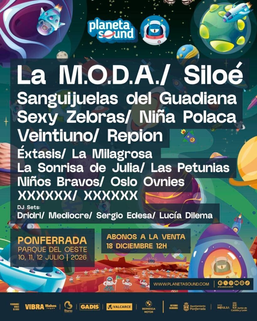 cartel planeta sound