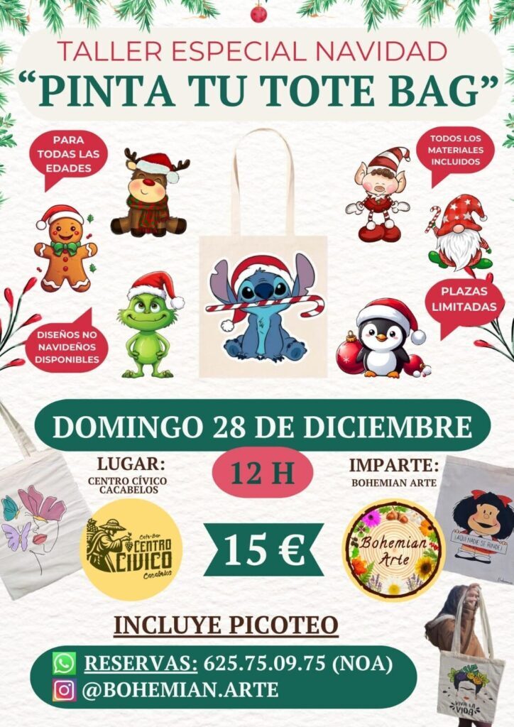 cartel talleres bohemian arte cacabelos 2