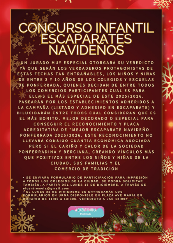 concurso de escaparates centromola