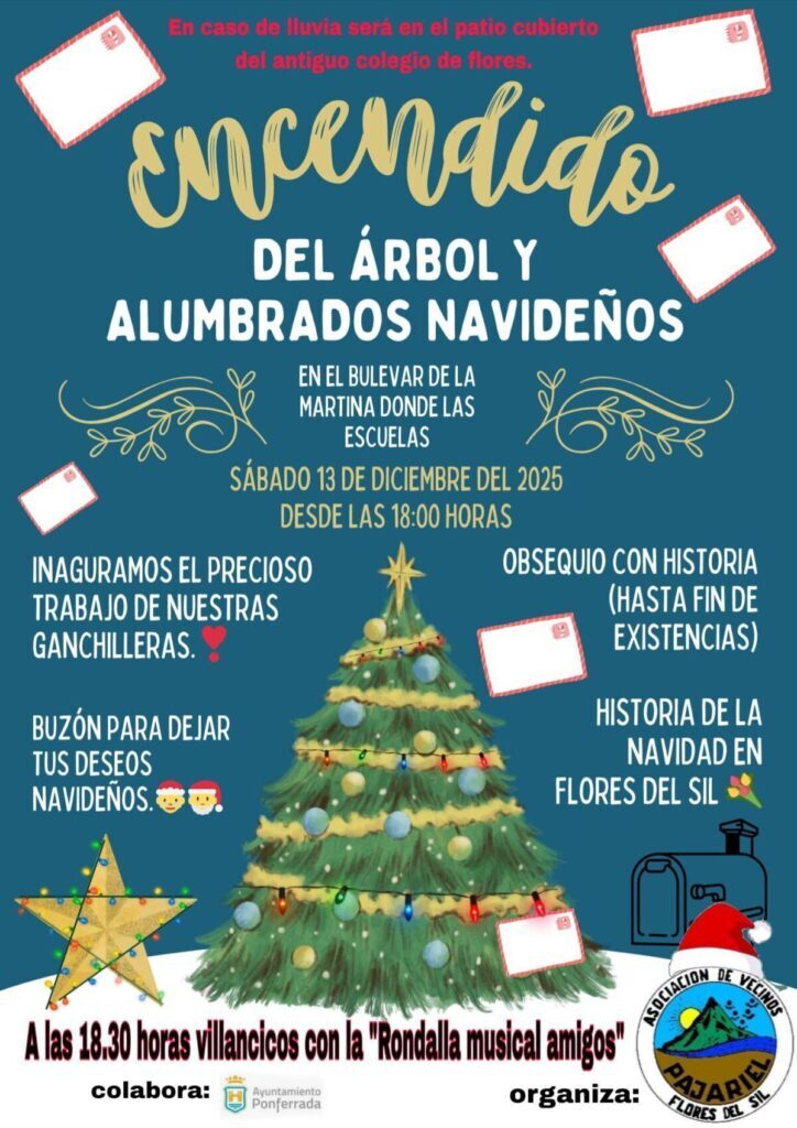 encendido flores del sil 2025