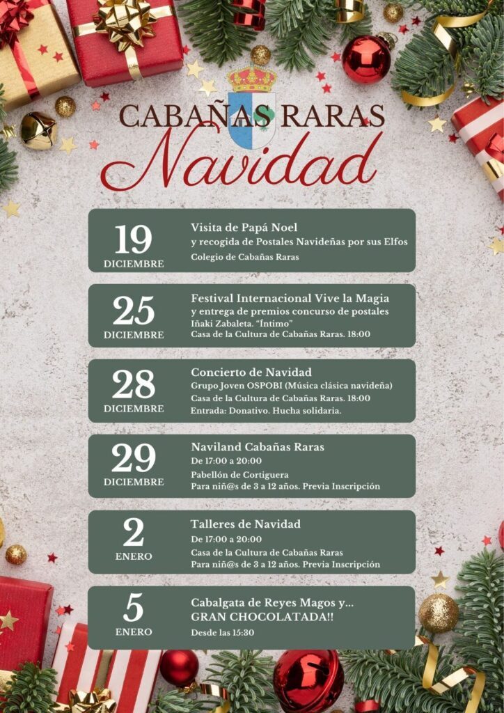 navidad en cabañas raras 2025