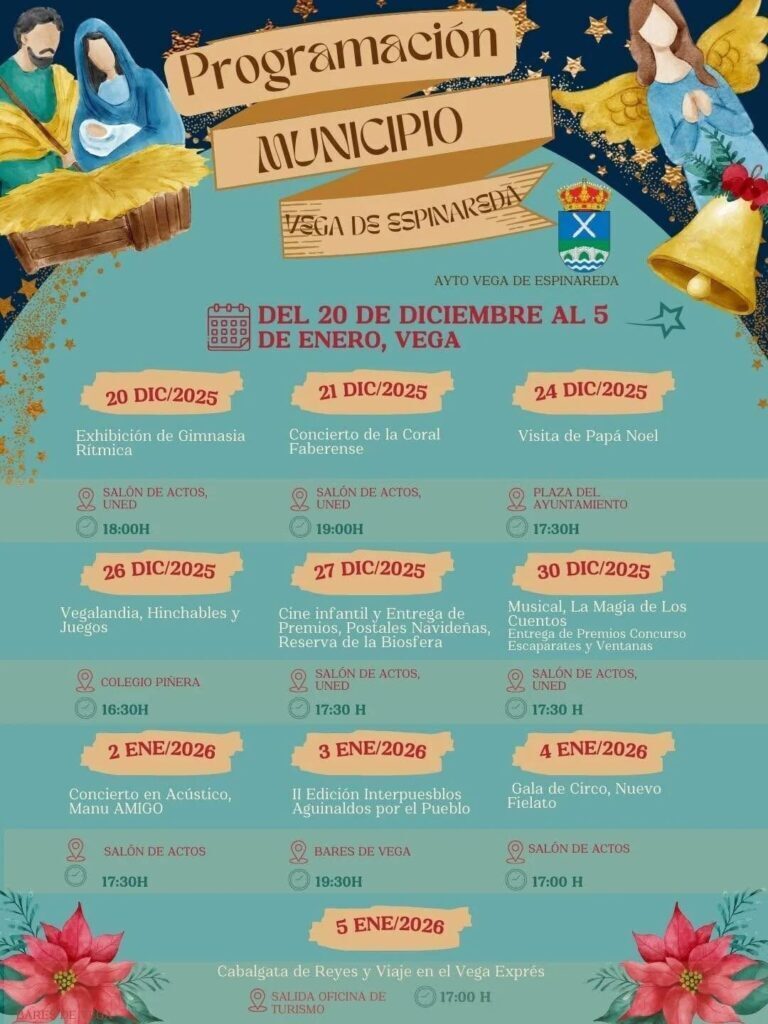 navidad en vega de espinareda 2025