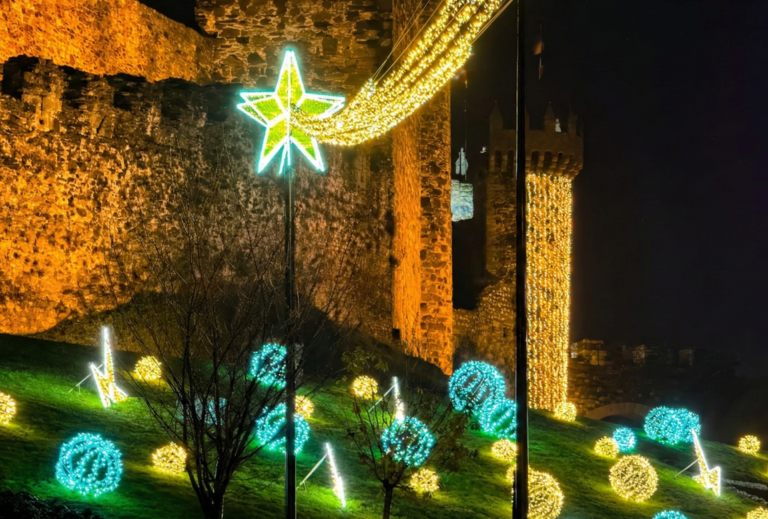 Alumbrado de navidad de Ponferrada 2025