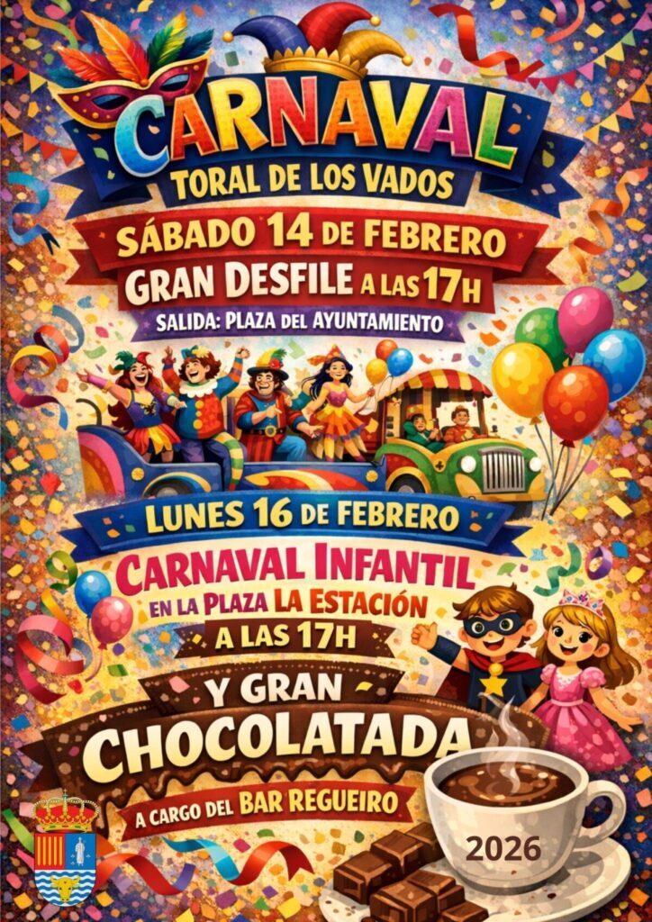 CARNAVAL EN TORAL DE LOS VADOS 2026