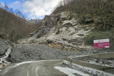 Carretera Peñalba actual