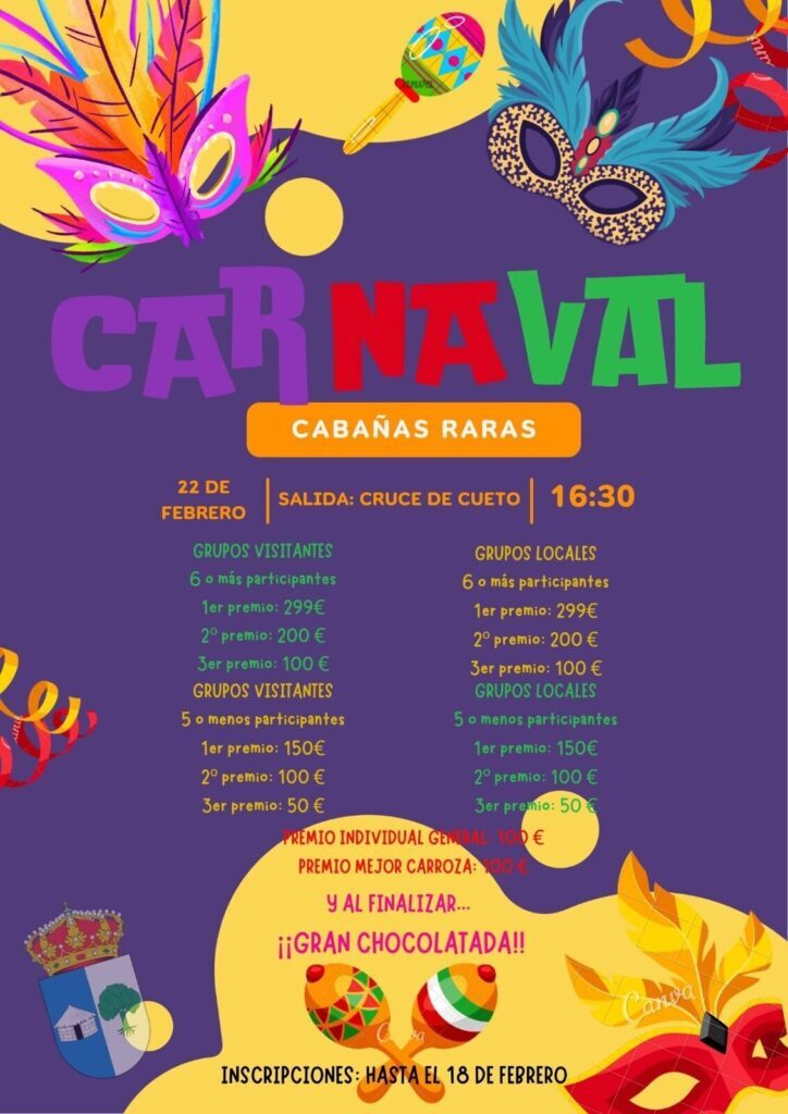 carnaval de cabañas raras 2026
