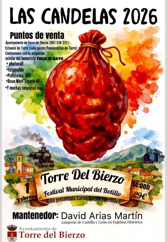 las candelas 2026 en torre del bierzo