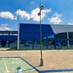 Exposición 'Ríos y paisajes bercianos' de Doural en el Estadio El Toralín