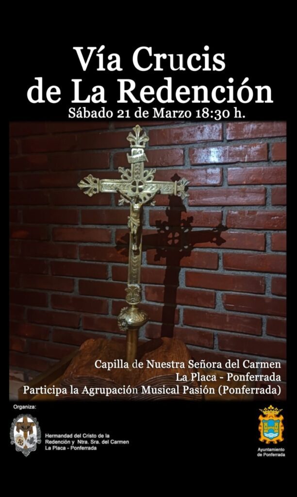 cartel via crucis de la redencion