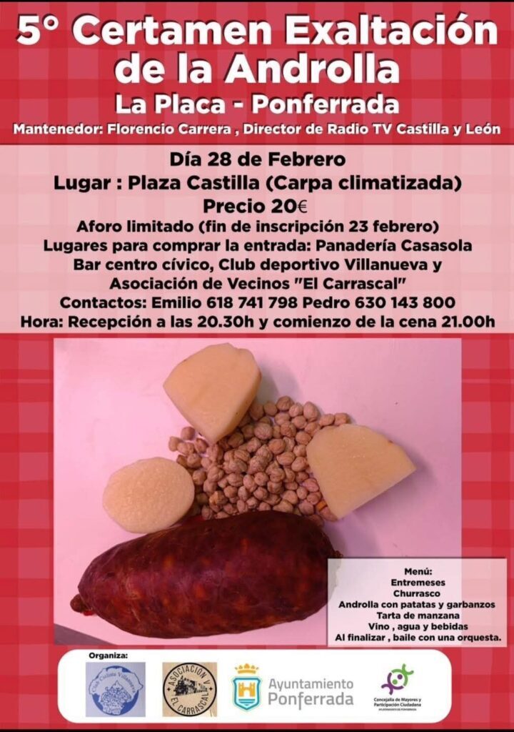 5 certamen de exaltacion de la androlla