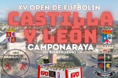 Portada Open de Futbolín de Castilla y León 2026