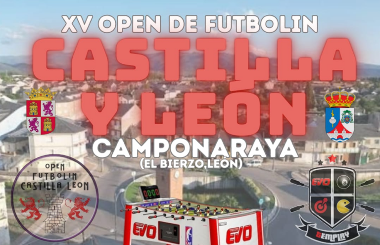 Portada Open de Futbolín de Castilla y León 2026