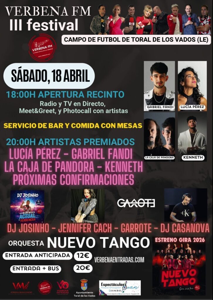 III FESTIVAL DE VERBERNA FM