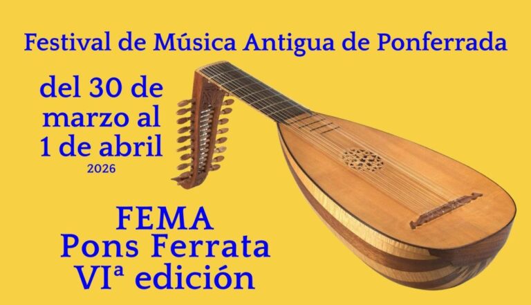 Festival de Música Antigua en Ponferrada 2026