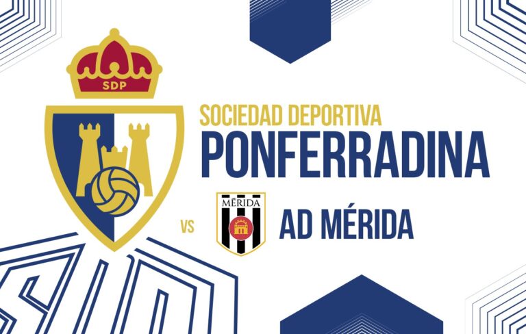 Partido: SD Ponferradina - AD Mérida (Jornada 31)