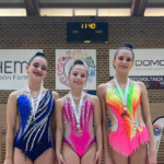 El éxito del Aros 5 de Ponferrada en el inicio de la temporada de gimnasia rítmica