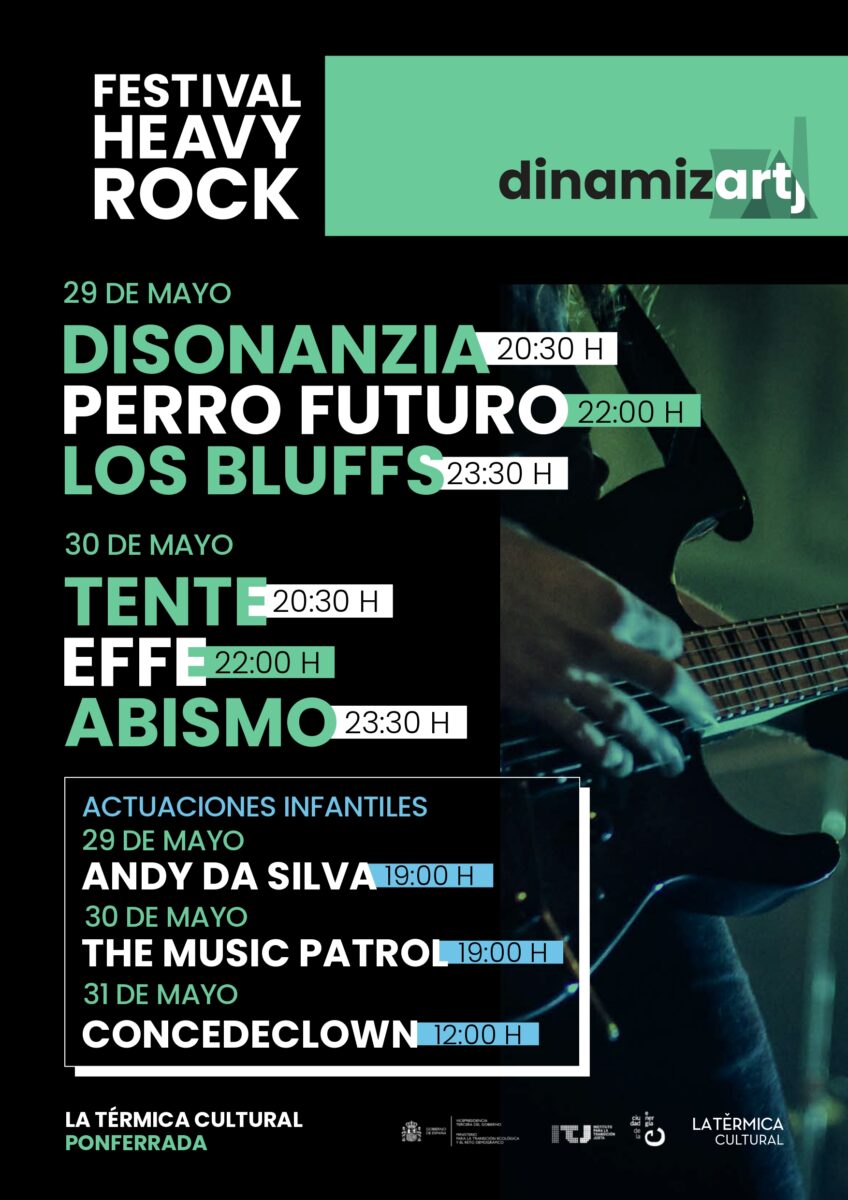 Cartel - Festival Heavy en Ponferrada 2026