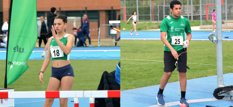 Oro y bronce para las jóvenes promesas del CD Ponferrada Atletismo en el Campeonato Autonómico