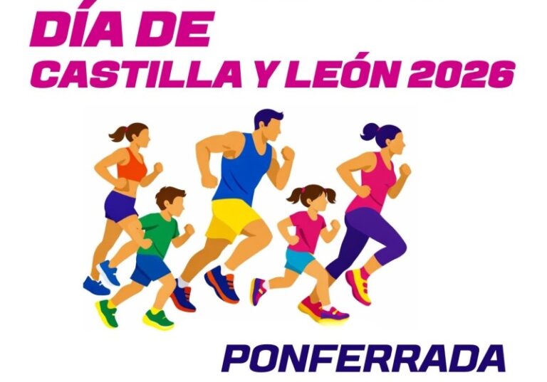Carrera y Marcha Solidaria en Ponferrada: Día de Castilla y León