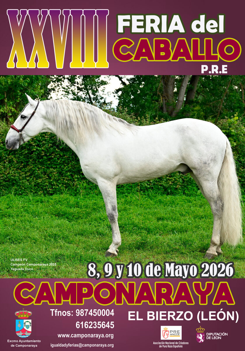 cartel feria del caballo camponaraya 2026