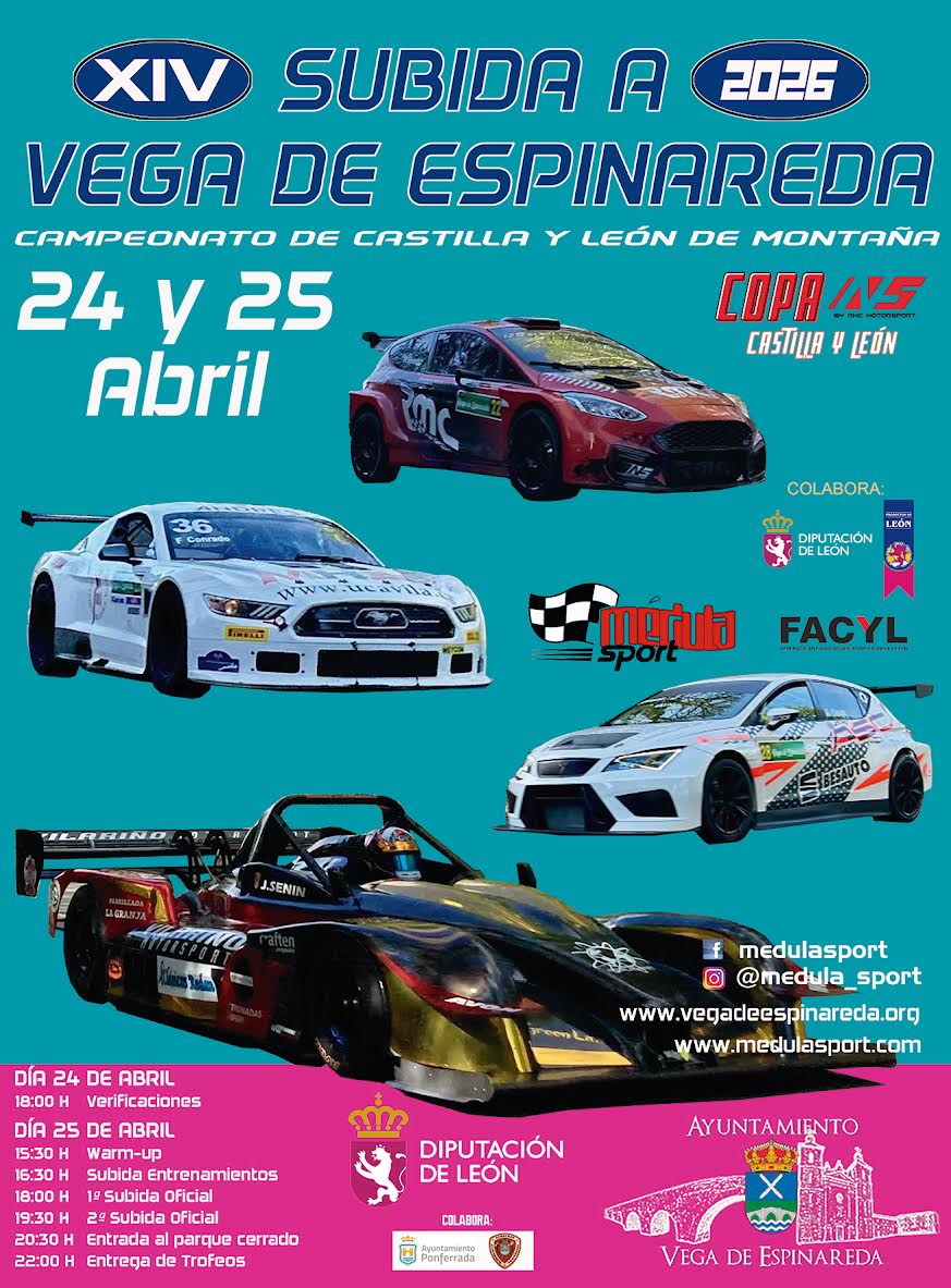 cartel subida a vega de espinareda 2026