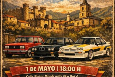 concentracion de coches clasicos 4v