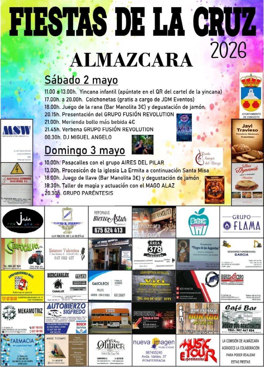 fiestas de la cruz de almazcara