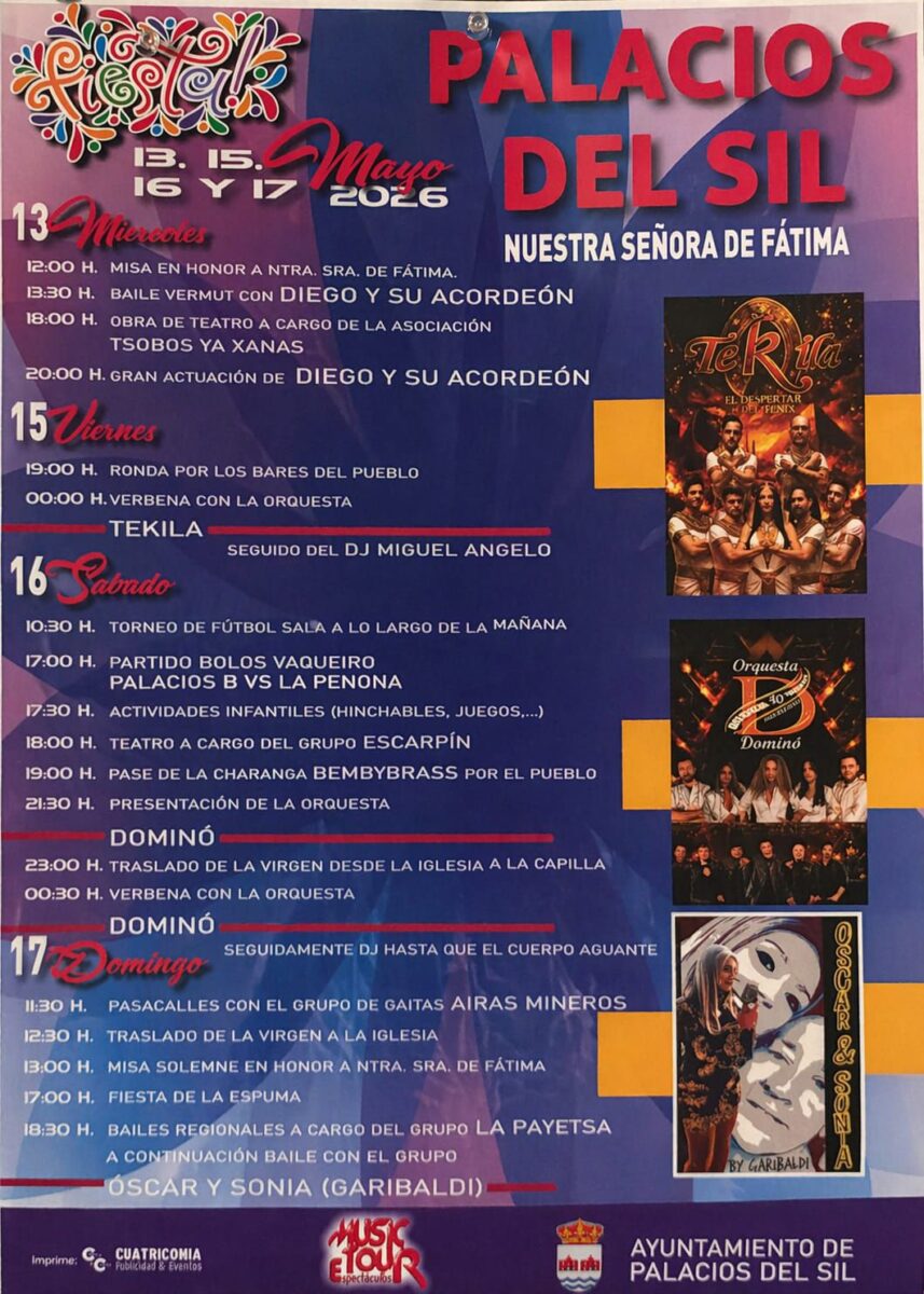 fiestas de palacios del sil 2026