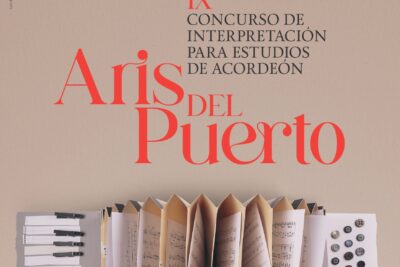 portada IX Concurso de Acordeón Aris del Puerto en la Térmica Cultural de Ponferrada