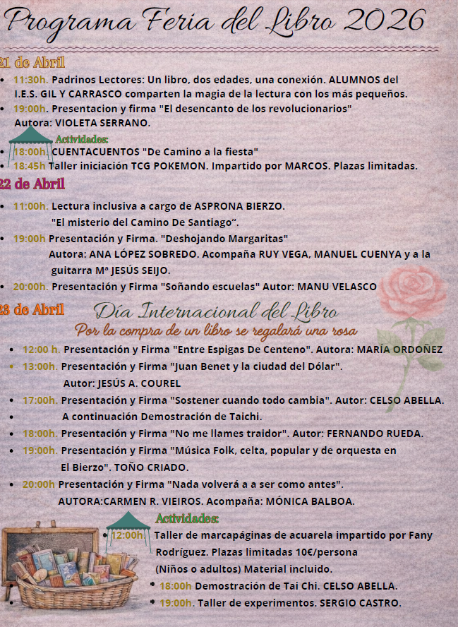 programa feria del libro 2026 2