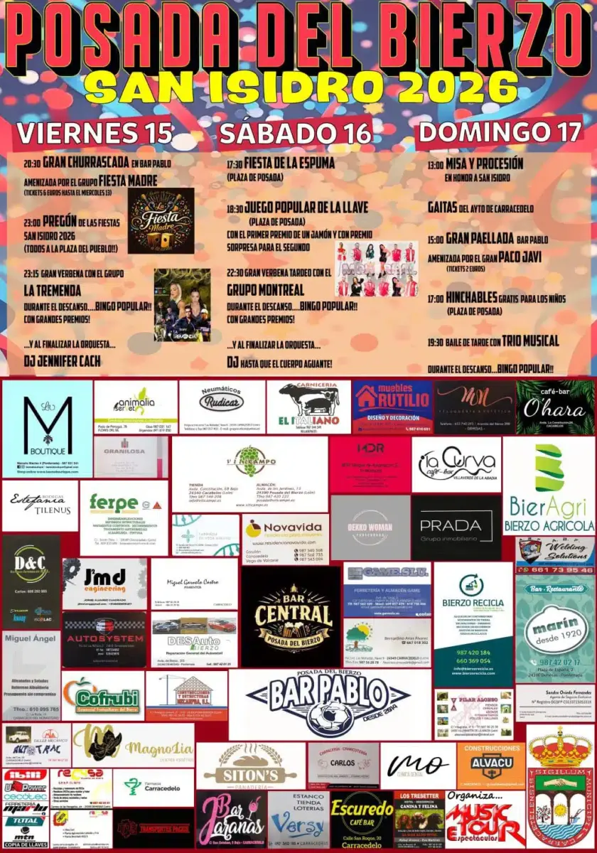 Fiestas en Posada del Bierzo 2026
